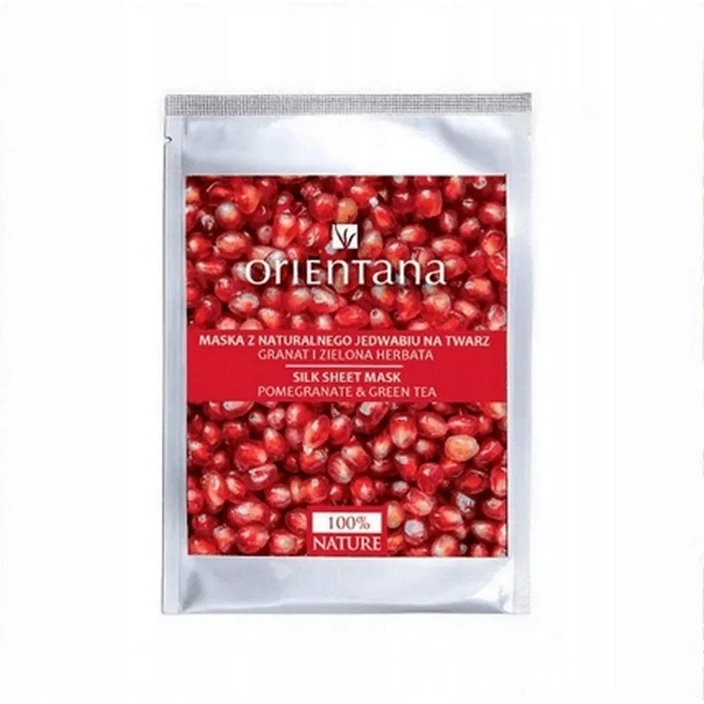 ORIENTANA, MASK WITH POMEGRANATE AND GREEN TEA, ORIENTANA, MASKA Z GRANATEM I ZIELONĄ HERBATĄ