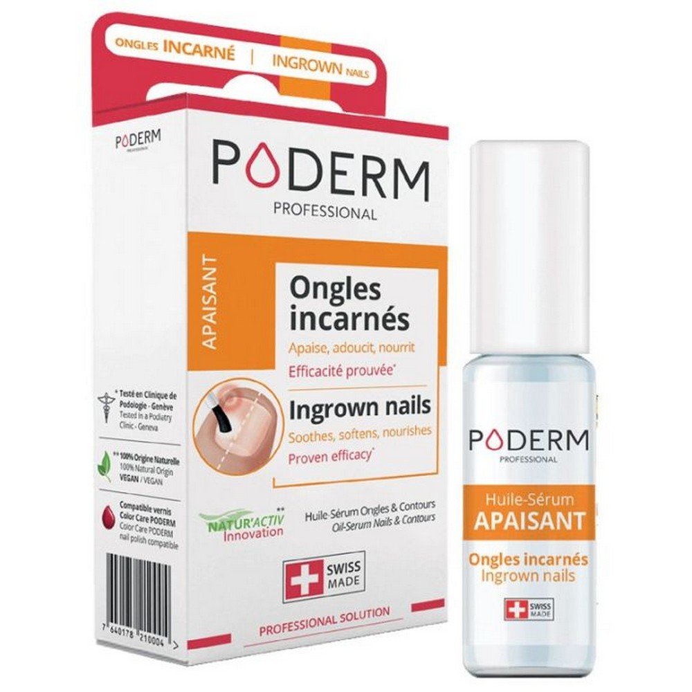 Poderm Soothing Ingrown Nails 8ml,Poderm Apaisant Ongles Incarnés 8 ml