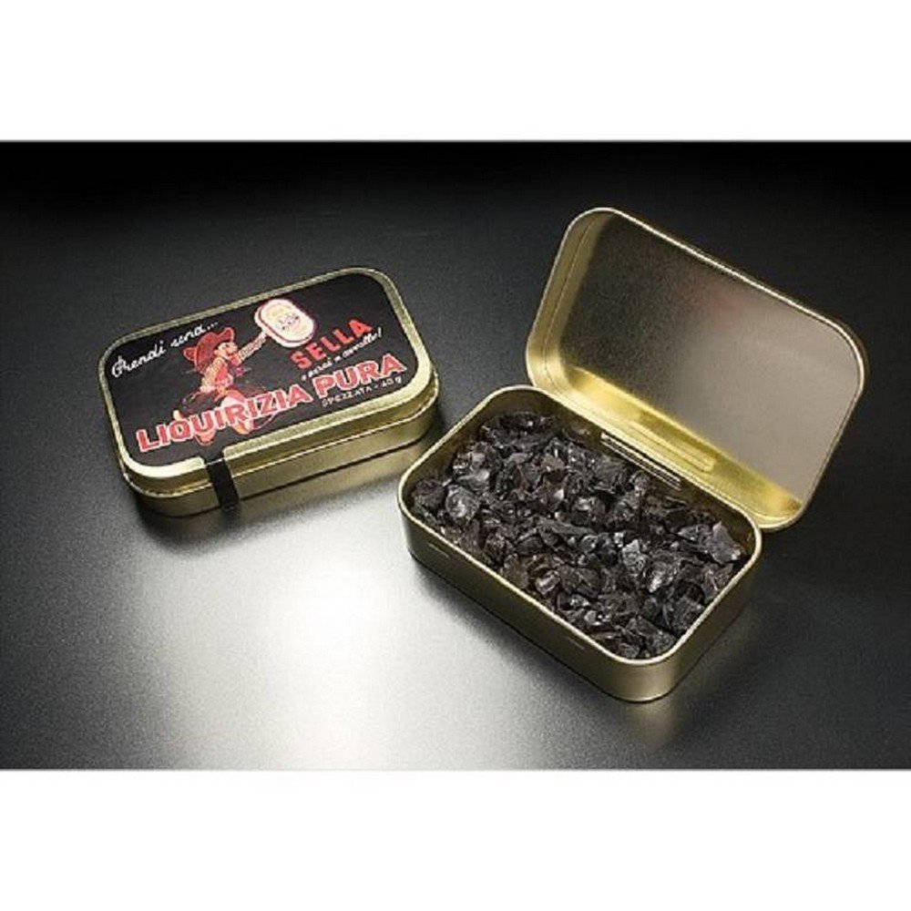 Pure Split Licorice 40 G,Liquirizia pura spezzata 40 G