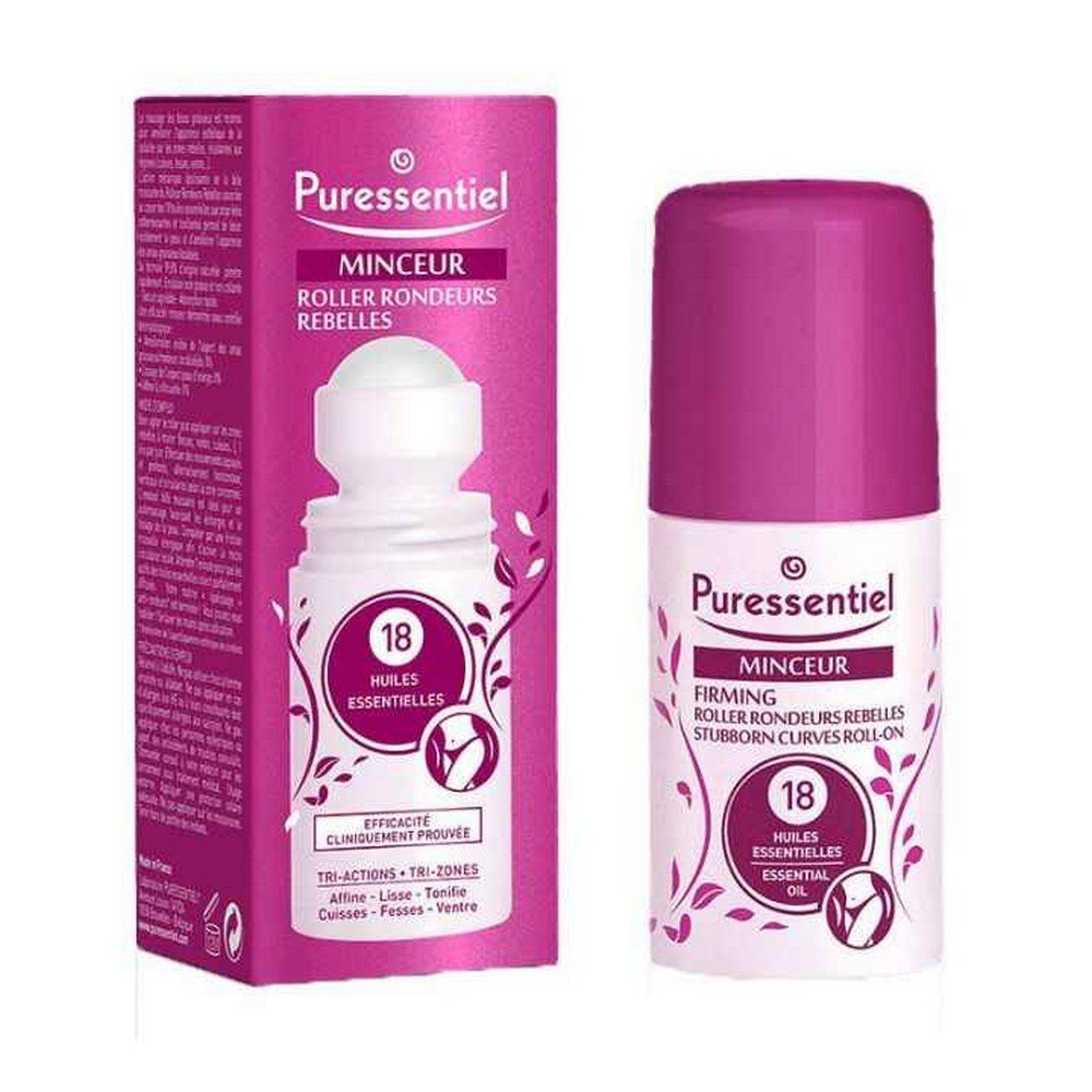Puressentiel Slimming Roller Roundness Rebels Essential Oil 75ML,  Roller Minceur Rondeur Rebelles Huile Essentielle 75ML