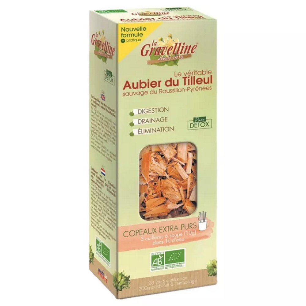 Sapwood Linden Wild BIO Roussillon THE Gravelline 200 g,Aubier Tilleul Sauvage BIO Roussillon LA Gravelline 200 g