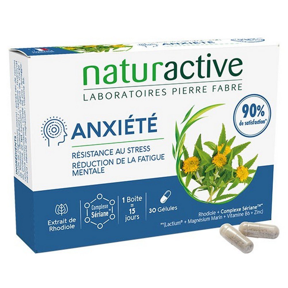Seriane Stress 30 capsules Naturactive,Sériane Stress 30 gélules Naturactive