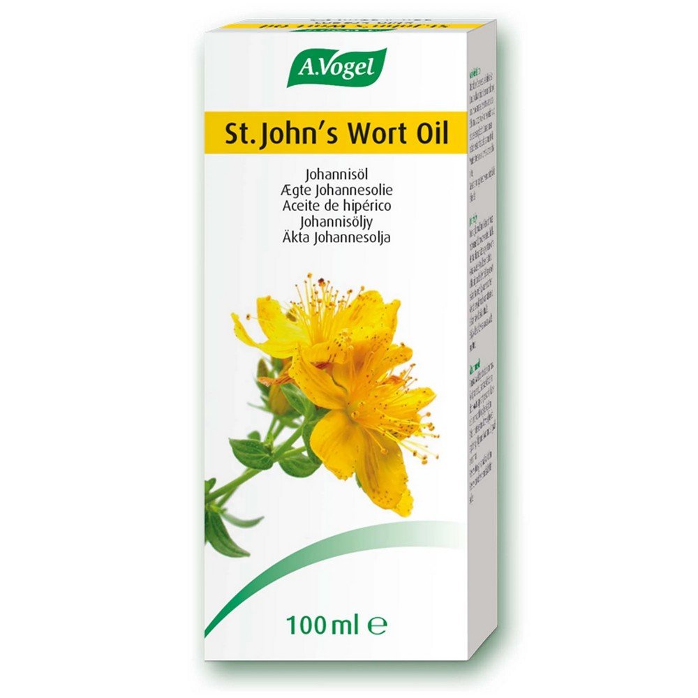 St. John's Wort Vegetable Oil 100 Ml,Olio Vegetale All'Iperico 100 Ml