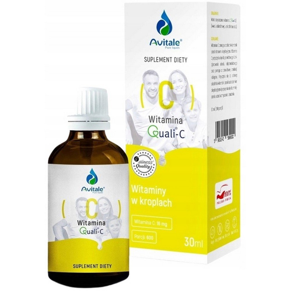 Avitale, Vitamin C drops 30 ml, Witamina C krople 30 ml