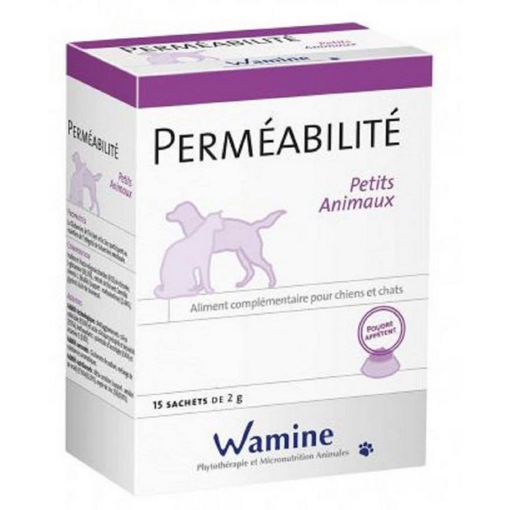 Wamine Permeability 15 sachets,Wamine Perméabilité 15 sachets