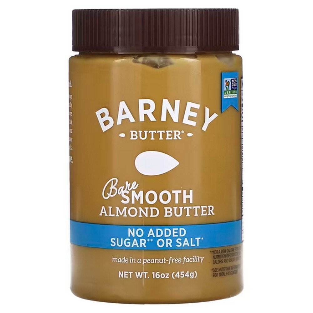 Barney Butter, Pure Almond Butter, Softened, 16 oz (454 g),Barney Butter, Pure Mandelbutter, weich, 16 oz (454 g)