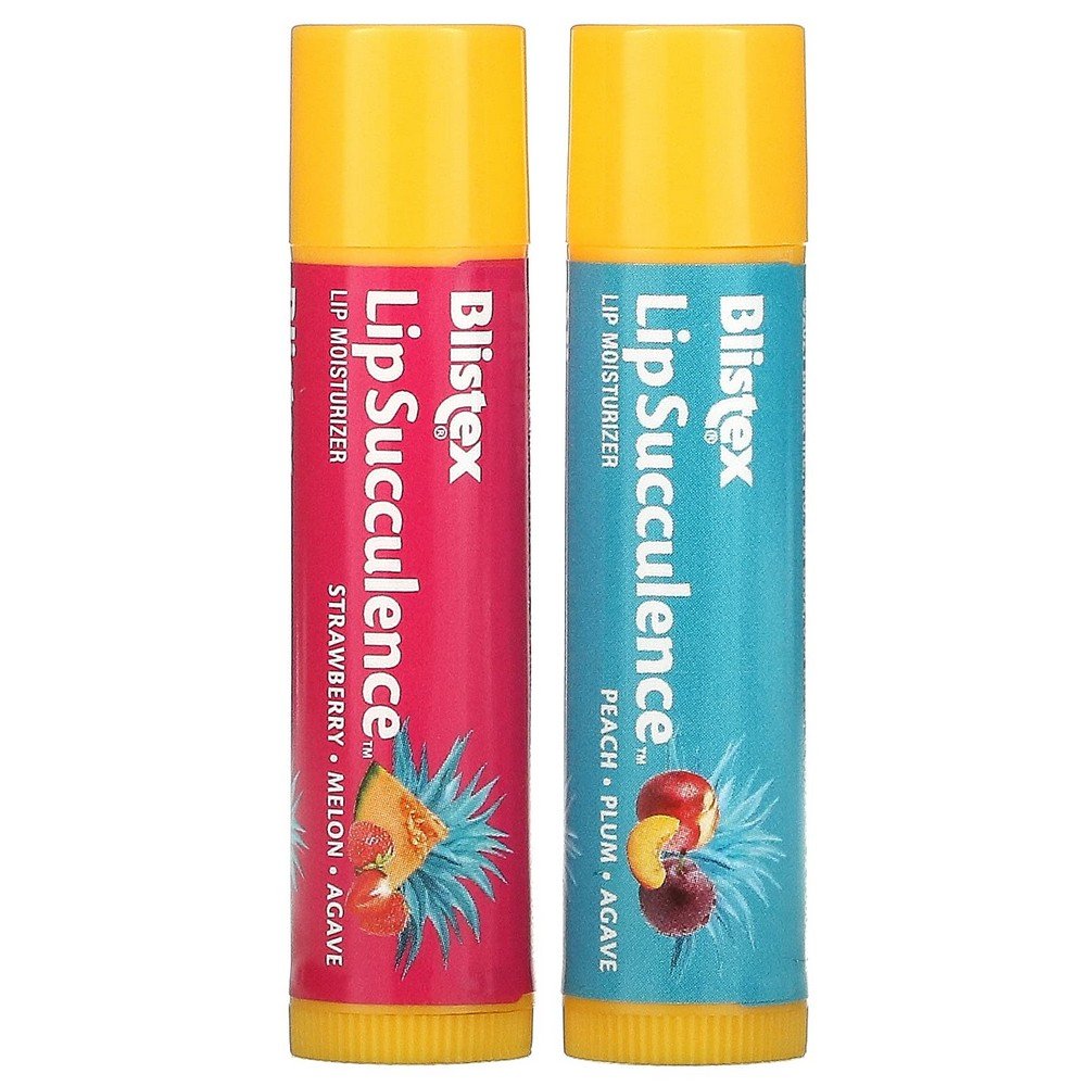 Blistex, Lip Succulence, Tropical, 2 Pack, 0.15 oz (4.25 g) Each,Blistex, Lip Succulence, Tropisch, 2er-Pack, je 4,25 g (0,15 oz.)