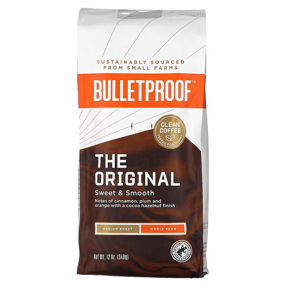 BulletProof, Coffee, The Original, Medium Roast, Whole Bean, 12 oz (340 g),BulletProof, Kaffee, Das Original, mittlere Röstung, Ganze Bohne, 12 oz (340 g)