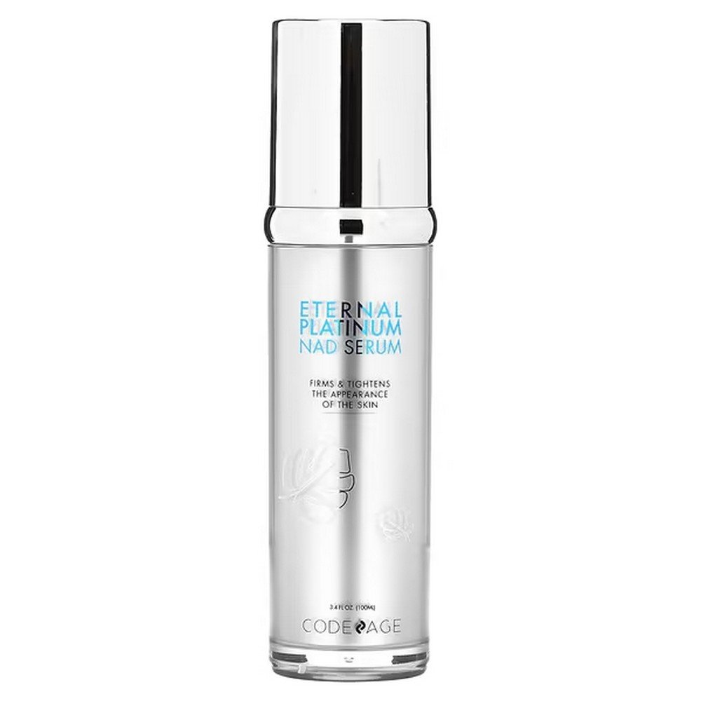 Codeage, Eternal Platinum NAD Serum, 3.4 fl. oz. (100ml),Codeage, Сыворотка Eternal Platinum NAD, 3,4 жидких унции (100 мл)