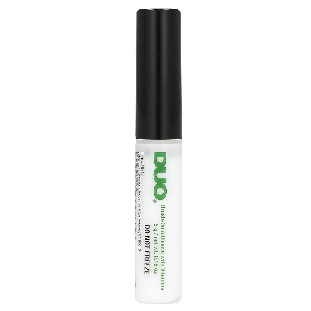 DUO, Brush On Striplash Adhesive, White/Clear, 0.18 oz (5 g),DUO, Brush On Striplash Adhesive, Weiß/Klar, 5 g (0,18 oz.)