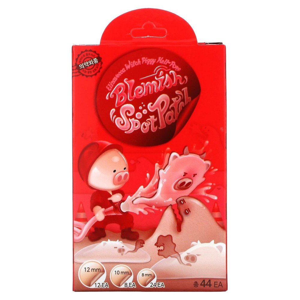 Elizavecca, Witch Piggy, Hell-Pore, Blemish Spot Patch, 44 Patches,Elizavecca, Witch Piggy Hell-Pore, Fleckenflecken, 44 Pflaster