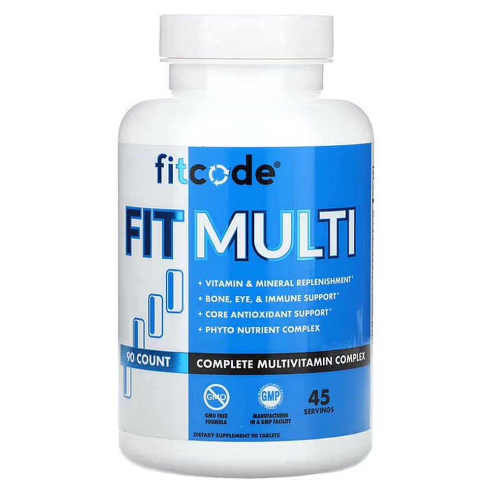 fitcode, Fit Multi, complete multivitamin complex, 90 tablets,fitcode, Fit Multi, kompletter Multivitaminkomplex, 90 Tabletten