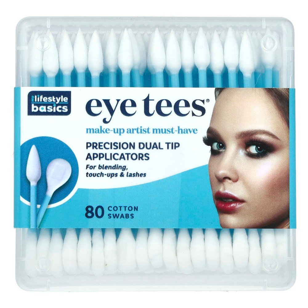 Fran Wilson, Eye Tees, Precision Dual Tip Applicators, 80 Cotton Swabs,Fran Wilson, Eye Tees, Präzisions-Applikatoren mit zwei Spitzen, 80 Wattestäbchen