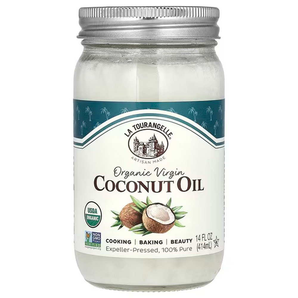 La Tourangelle,Organic Virgin Coconut Oil, 14 fl. oz. (414 ml),La Tourangelle, Organic Virgin Coconut Oil, natives Bio-Kokosnussöl, 414 ml (14 fl. oz.)