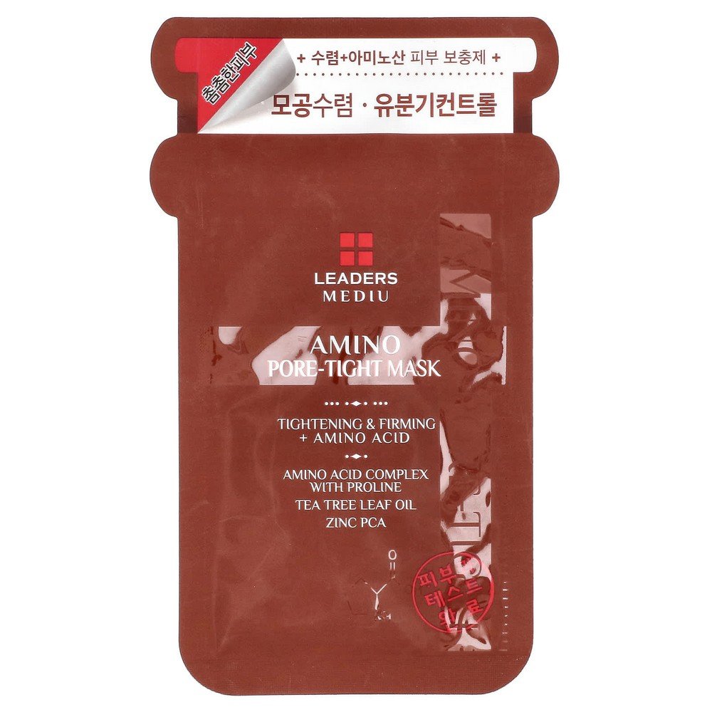 Leaders, Amino Pore-Tight Beauty Mask,(25 ml), Leaders, Amino Pore-Tight Beauty Mask,porenverengende Beauty-Gesichtsmaske mit Aminosäuren,25 ml