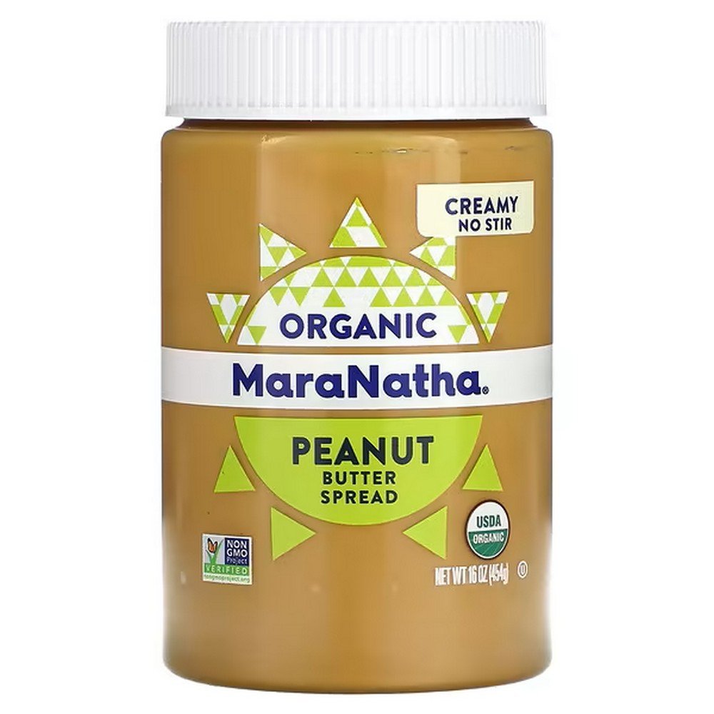 MaraNatha, Organic Peanut Butter, Creamy, 16 oz (454 g),MaraNatha, Bio-Erdnussbutter, cremig, 16 oz (454 g)