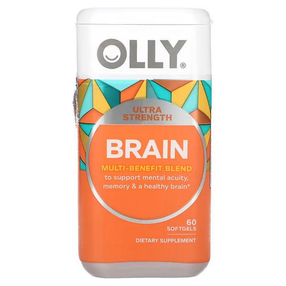 OLLY, Ultra Strength Brain, 60 softgels,OLLY, Ultra Strength Brain, 60 Weichkapseln