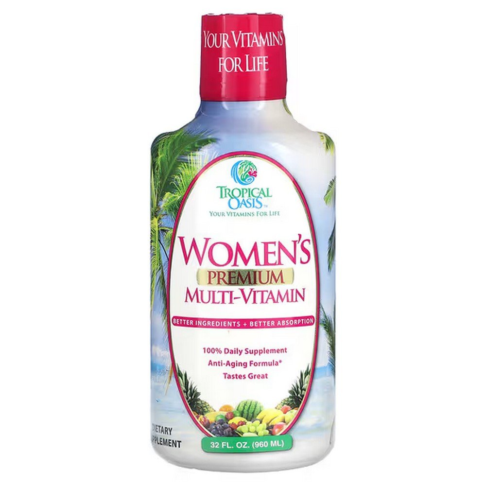Tropical Oasis, Women's Premium Multi-Vitamin, 32 fl oz (960 ml),Tropical Oasis, Women's Premium Multi-Vitamin, 32 fl oz (960 ml)
