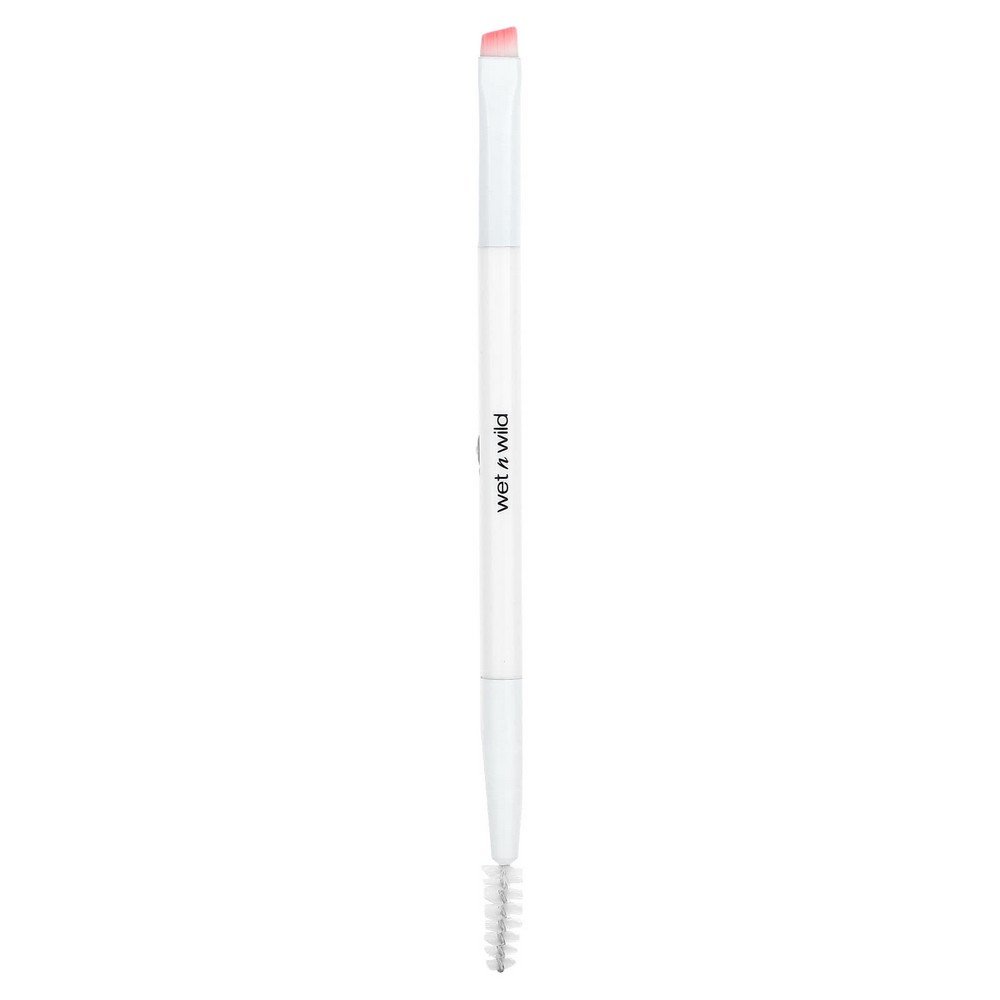 wet n wild, Brow and Liner Duo Brush, 1 Brush,wet n wild, Duo-Pinsel für Augenbrauen und Liner, 1 Pinsel