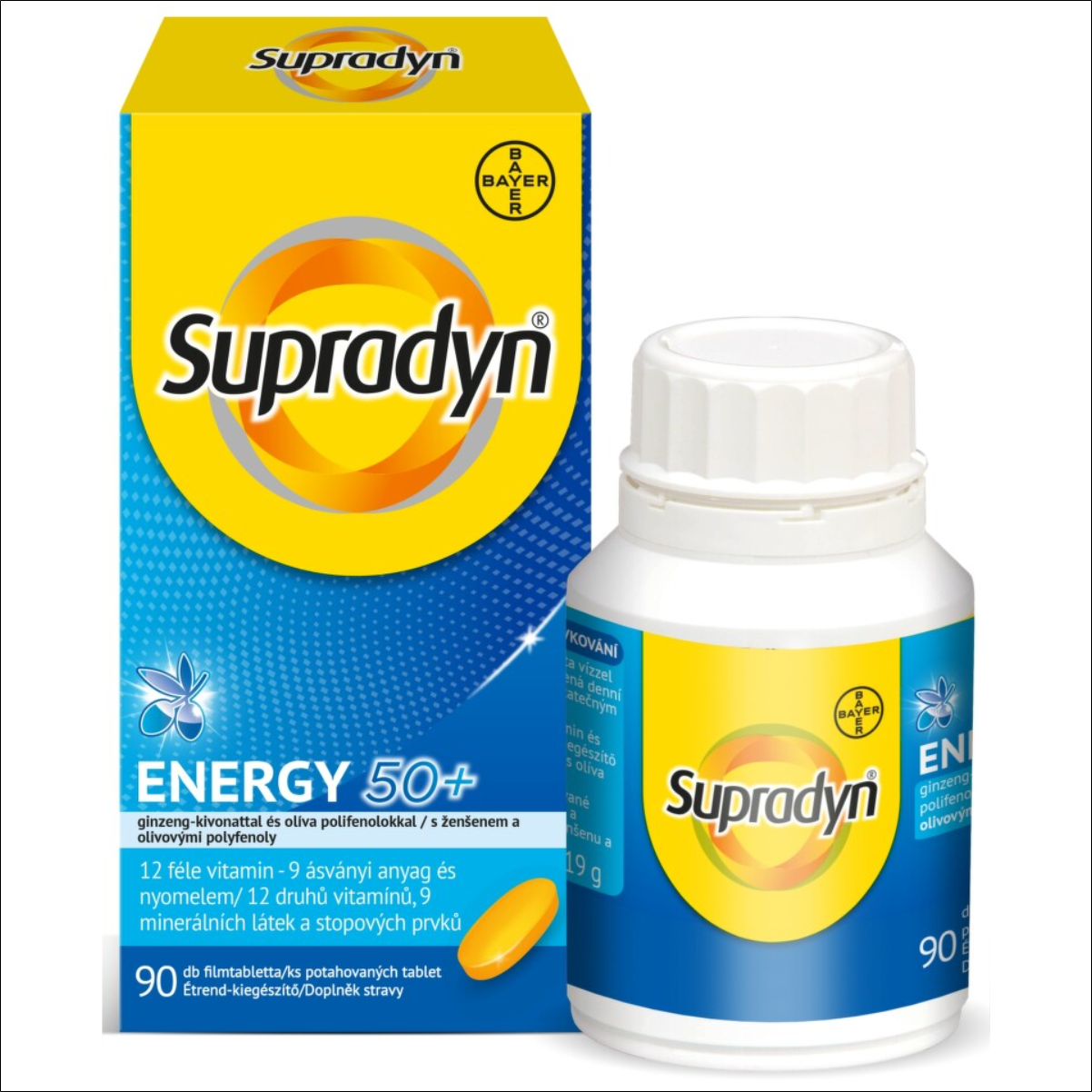 Multivitamin Formula - Supradyn ENERGY 50+ 90 Tablets