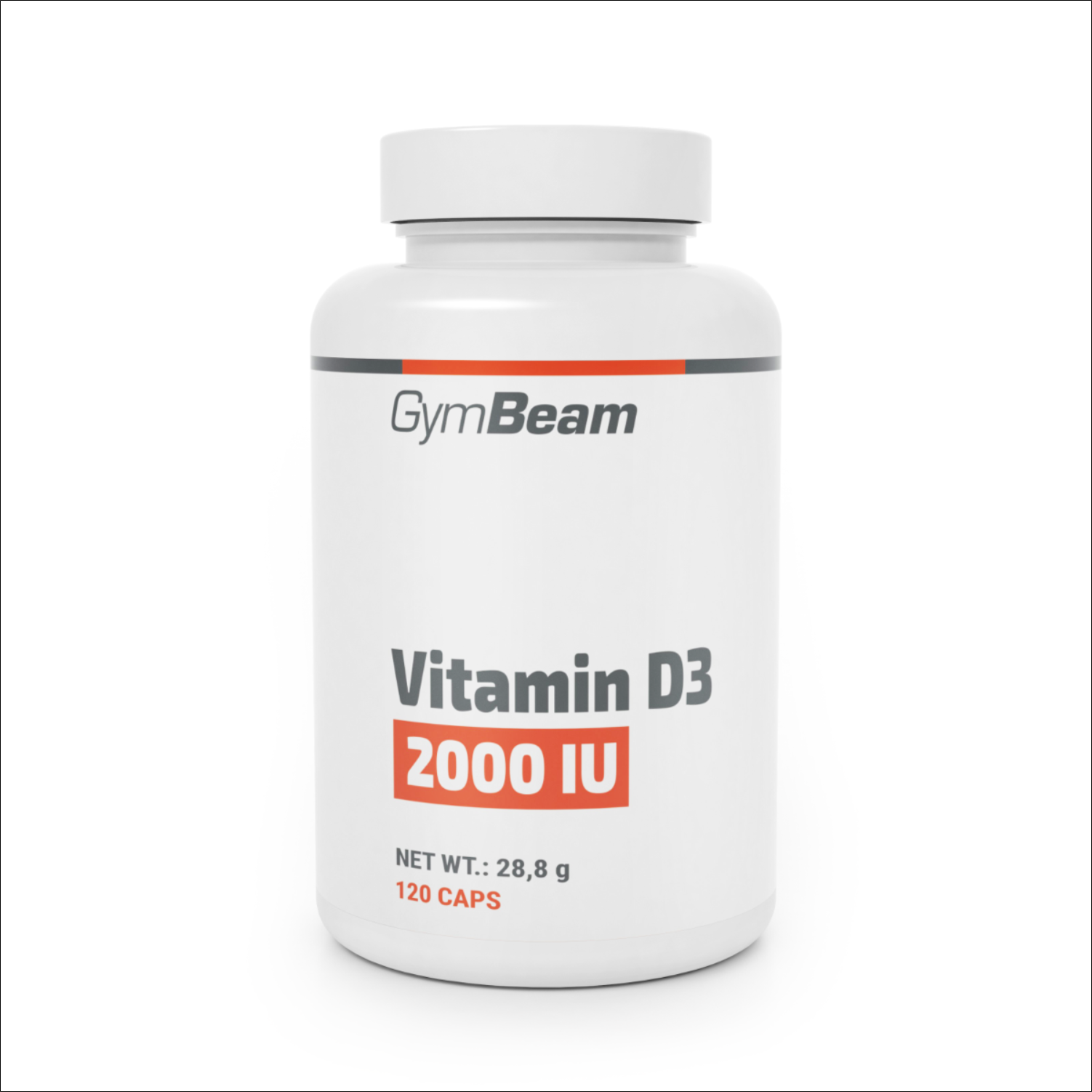 Vitamin D3 (2000 IU) - GymBeam Vitamin D3 2000 IU 240 Capsules