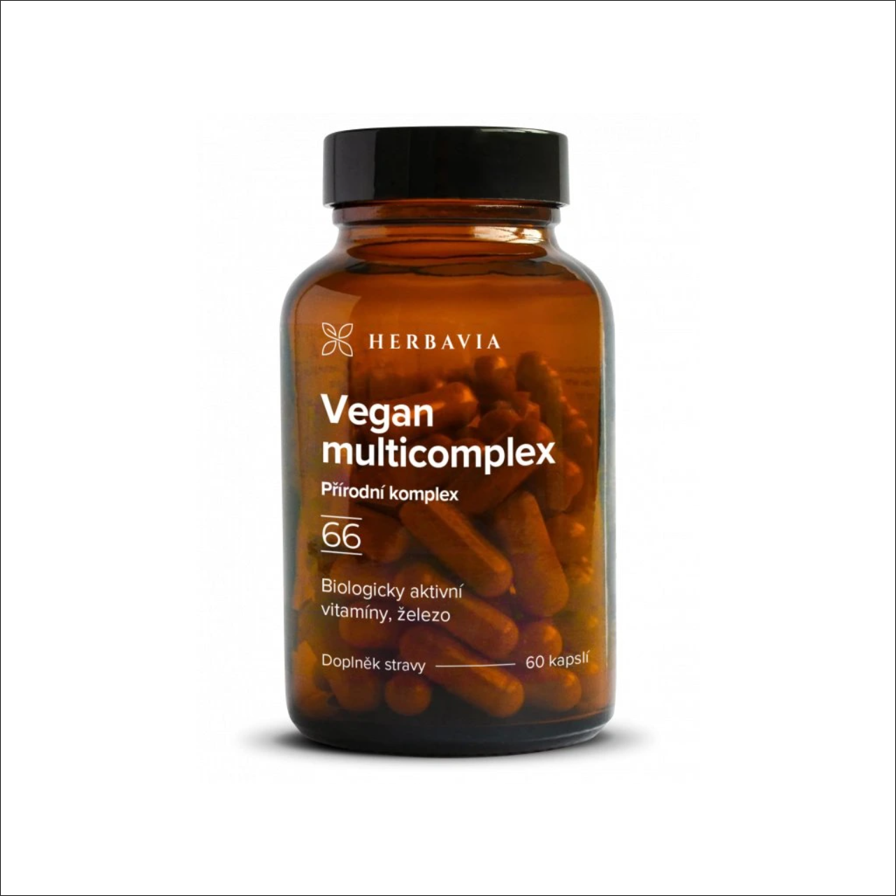 Multivitamin Formula - Herbavia Vegan Multicomplex + Iron 60 Capsules