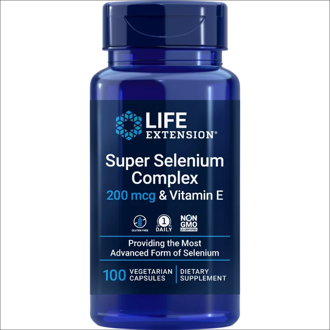 Selenium - Life Extension Super Selenium Complex & Vitamin E 100 Capsules