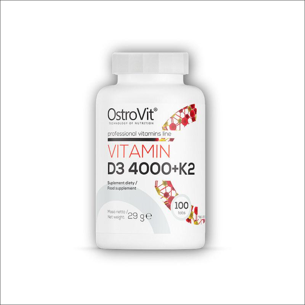 Vitamin D3 (4000 IU) - Vitamin D3 4000 + K2 100 Tablets
