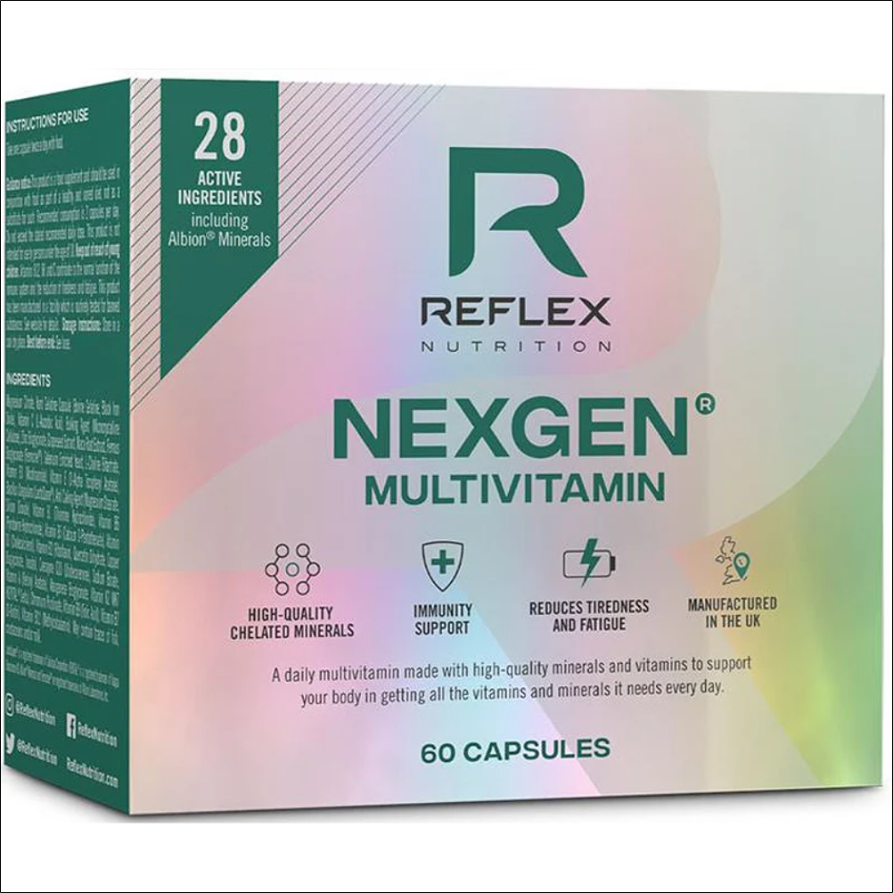 Multivitamin Formula - Reflex Nutrition Nexgen Multivitamin 60 Capsules