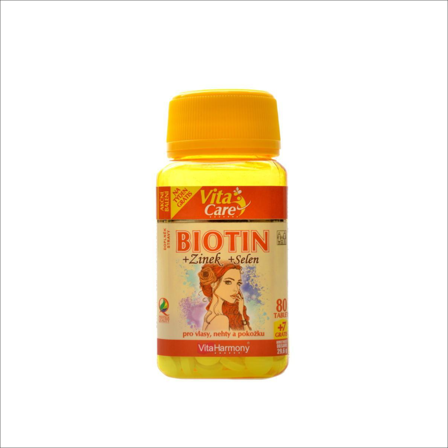 Biotin (300 mcg) - VitaHarmony Biotin 300 mcg + Selenium + Zinc 87 Tablets