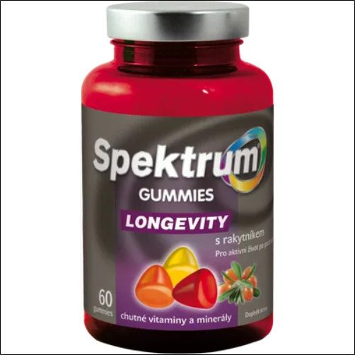 Multivitamin Formula - Walmark Spektrum Gummies Longevity with Sea Buckthorn 60 Tablets